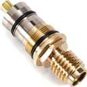 47450000 Thermostatic Cartridge Fit for Grohe 1/2'' Thermostatic Shower Valve GR-47450000 - Replace for Grohe Thermo-Element Shower Cartridge Assembly, 7 x 13 x 6 cm