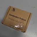 DELSWIN 4 Digit Combination Lock with Hardened Steel Shackle Combo Padlock for Sheds,Gym Locker,Storage Unit,Gate and Fence (1 Pcs)