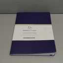 Panda Planner Pro A4 Daily Planner 2026  6 Month Undated Planner with Hourly Schedule, Large 8.5x11 Layout, To Do List, Daily Journal, Goal Planner, Habit Tracker & Gratitude Organizer for Home/Office  Purple