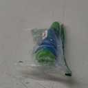 Novelty Place Echo Mic for Kids and Toddlers - Battery-Free Magic Karaoke Microphone Voice Amplifying Retro Toy for Singing, Speech & Communication Therapy - 10" (Blue & Green)