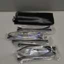 Gaoye 6 pack 1.5 Executive Style Reading Glasses Men - Durable Readers with Blue Light Filtering - Comfortable Fit with TR90 Frames (Black)