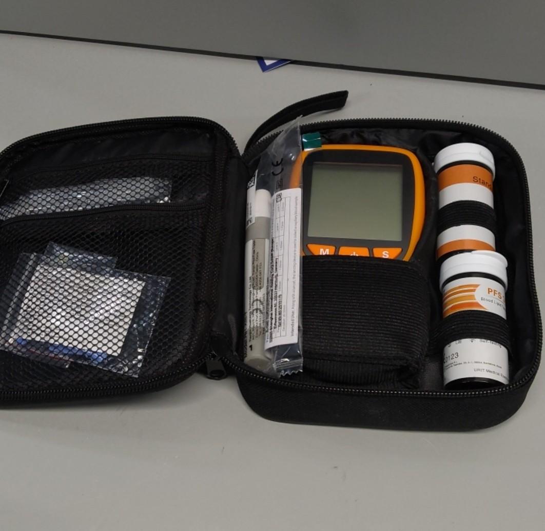 5 in1 Lipid Test Kit, Cholesterol Test Kits, Cholesterol Tester Meter Kit at Home, (AllinOne 10ea x Profile 5in1 Lipid Test Strips Included)