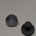 Bntuk Suction Cup Hooks for Shower, Removable Towel Hooks for Bathroom Window Glass Door Wall, Bath Robe Looafh Wreath Hook for Hanging - 2 Pack, Black