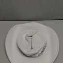 JICASTO Cowboy Hat for Women Men 6 Sparkly Stars Brim & Rhinestone Belt Western Cowgirl Hat