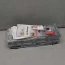 Consumest Over The Door Shower Caddy - 4 Tier Adjustable Hanging Shower Organizer Shelf with 2 Soap Holders & 22 Hooks, Rustproof Easy Installation Hanging Storage Rack for Bathroom, Silver