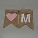 Mother's Day Banner Decorations Burlap, Happy Mother's Day Decor Sign Pre-Strung Indoor Outdoor Hanging Decor for Home Fireplace Mantel Party Supplies Photo Props