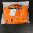Northyard Men's Athletic Tops Shirts Orange 2XL