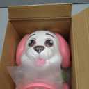 3-in-1 Musical Puppy Toys for 1 Year Old Girl Gift, Educational Baby Toy 6-12-18 Month, 1st Birthday Gift for 1 Year Old Girl Boy, First Bilingual Present for 7 8 9 10 Month Infant (Pink)