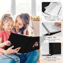 Spbapr Large Photo Album Self Adhesive 60 Pages Linen cover DIY Magnetic Scrapbook album with A Metal Pen Hold 4x6 5x7 6x8 8x10 10x12 Pictures Black