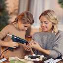 Gartful Full Size Hot Glue Sticks - 0.43" x 3.9", Silver Hot Glue Gun Sticks, Large Hot Melt Glue Sticks for Wax Sealing, DIY Craft, General Repair, Gluing Project, Christmas Gift, Decoration, 72-Pack