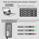 65W USB C Laptop Charger Compatible with Dell Laptop Charger and More Chromebook Type C Power Cord
