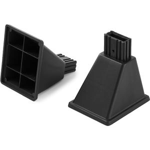 70-01-275 DGF493BNP Leg End Cap Grill Replacement Parts for Dyna Glo Grill Parts DGH474CRP DGH450CRP DGF493PNP-D DGF493PNP DGB463CNP DGB495SDP-D DGB495SDP DGB493SPB DGB495ADP Dyna-Glo Leg Shoes 2Pcs