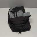 LIANZIMAU Dog Winter Coat with D Ring Leash Built in Waterproof Windproof Reflective Warm Winter Jacket Adjustable Tail Insulated Apparel for Dogs (XXX-Large, Black)