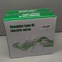 Battery Powered Sprayer 2 Gallon, 2025 Upgraded Electric Weed Sprayer with 3 Spray Forces, Battery Indicator, Rechargeable Handle,4 Mist Nozzles,23.6" Retractable Wand,Shoulder Strap, for Lawn&Garden (Blue)