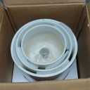 vancasso Ceramic Plant Pots, 3 Piece Planters for Indoor Plants, 4.25+5.25+6.25 Inch Flower Pots with Drainage, Plant Pots Indoor for Succulent, Pothos, Snake Plant and Money Tree, Etc (Khaki)