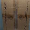 23.6''x15.7''x6'' Stainless Steel Sifting Litter Box, XL Large Metal Sifting Cat Litter Box for Pine Pellets, Litter Pan Tray System for Indoor Cats with Scoop and Pee Pad, Easy to Clean(6 Inch)