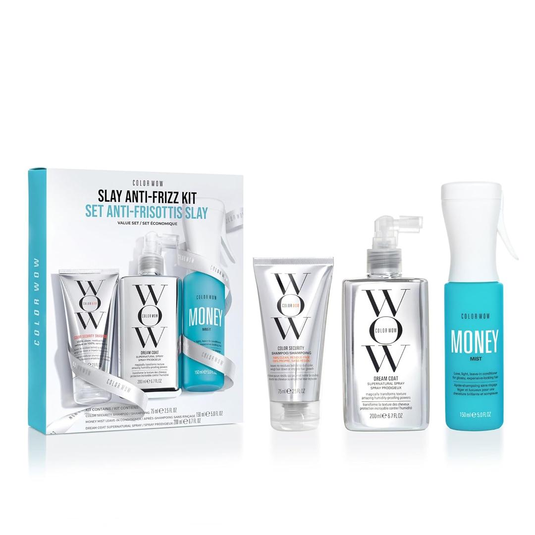 COLOR WOW Dream Coat Supernatural Spray Keep Your Hair Frizz-Free and Shiny No Matter the Weather with Award-Winning Anti-Humidity Treatment