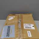 Tv Trays Set of 2 for Couch - 360Swivel Height Adjustable, Larger Metal and Wooden Base to Prevent SlippingTV Tray C Shaped End Table Food Snack Trays for Eating Sofa Bed Bathroom (Brown)