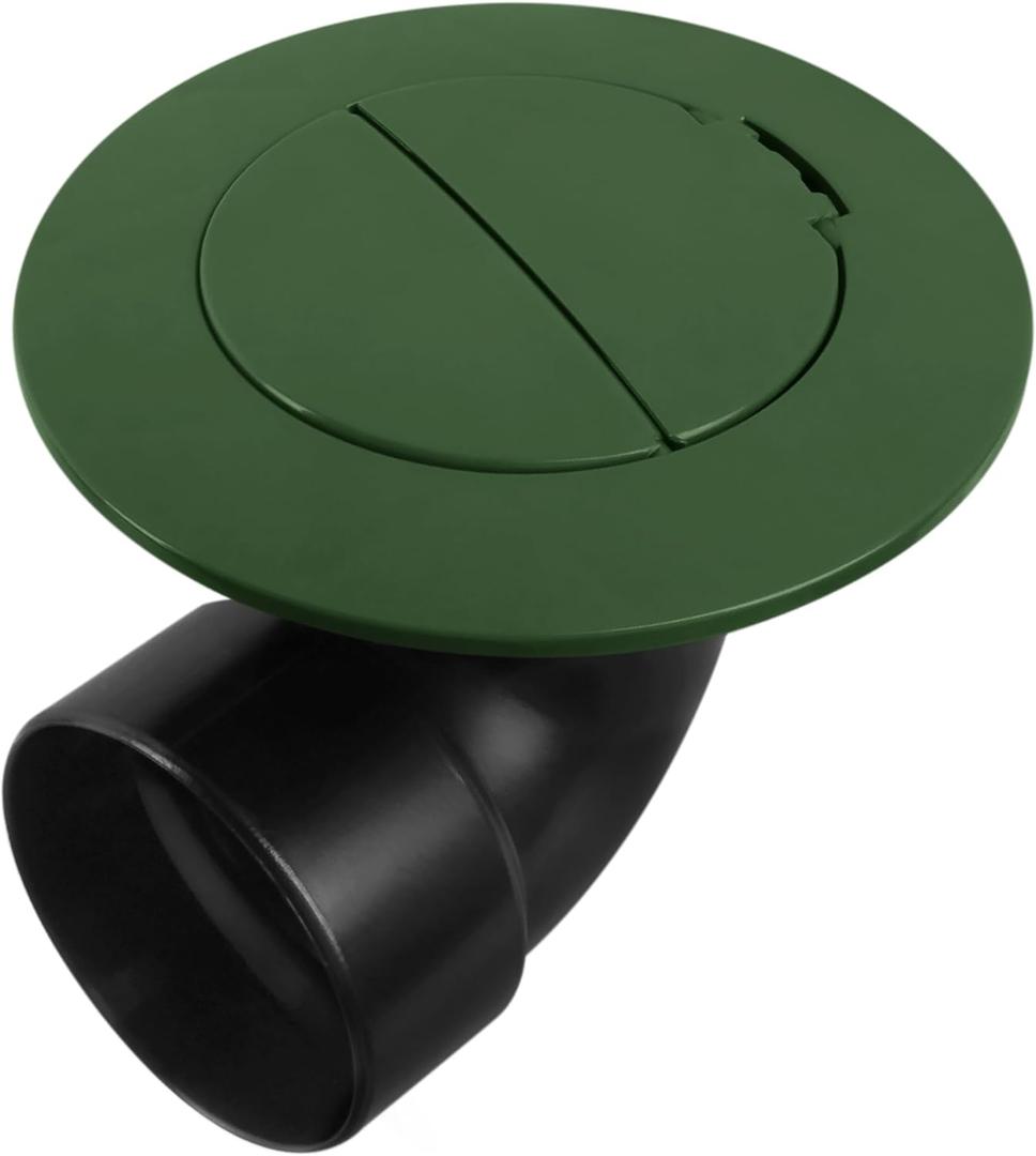 322G Pop-Up Drainage Emitter with Elbow, 3 Inch Drain Outlet for Drain & Sewer Pipes, Compatible with Catch Basins & Lawn Drainage Systems, Ideal for Yard & Foundation Rainwater Drainage
