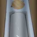 Sweejar Ceramic canisters for kitchen counter,Stackable Food Containers Set with Airtight Seal Bamboo Lid for Serving Ground Coffee, Tea, Spice, Flour and Sugar-Set of 3 (White)