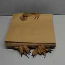 BagDream 12.5x4.5x11 25Pcs Gift Bags Heavy Duty Kraft Brown Paper Bags with Handles, Sturdy Large Paper Gift Sacks for Shopping, Retail, Merchandise, Wedding Party Favor