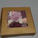 Artificial Flowers Combo, Fake Flowers for DIY Tables Centerpieces Baby Shower Bridal Shower Wedding Bouquet Arrangements Party Candle Holder Cake Decor Flower Home Decorations (Mauve Pink)