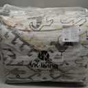 VK VKLIVING Machine Washable Rug 5'x7' Vintage Design Washable Area Rugs with Non Slip Rugs for Living Room Bedroom Traditional Woven Rug Carprt Stain Resistant, Dining Office Boho Rug, Brown&Black