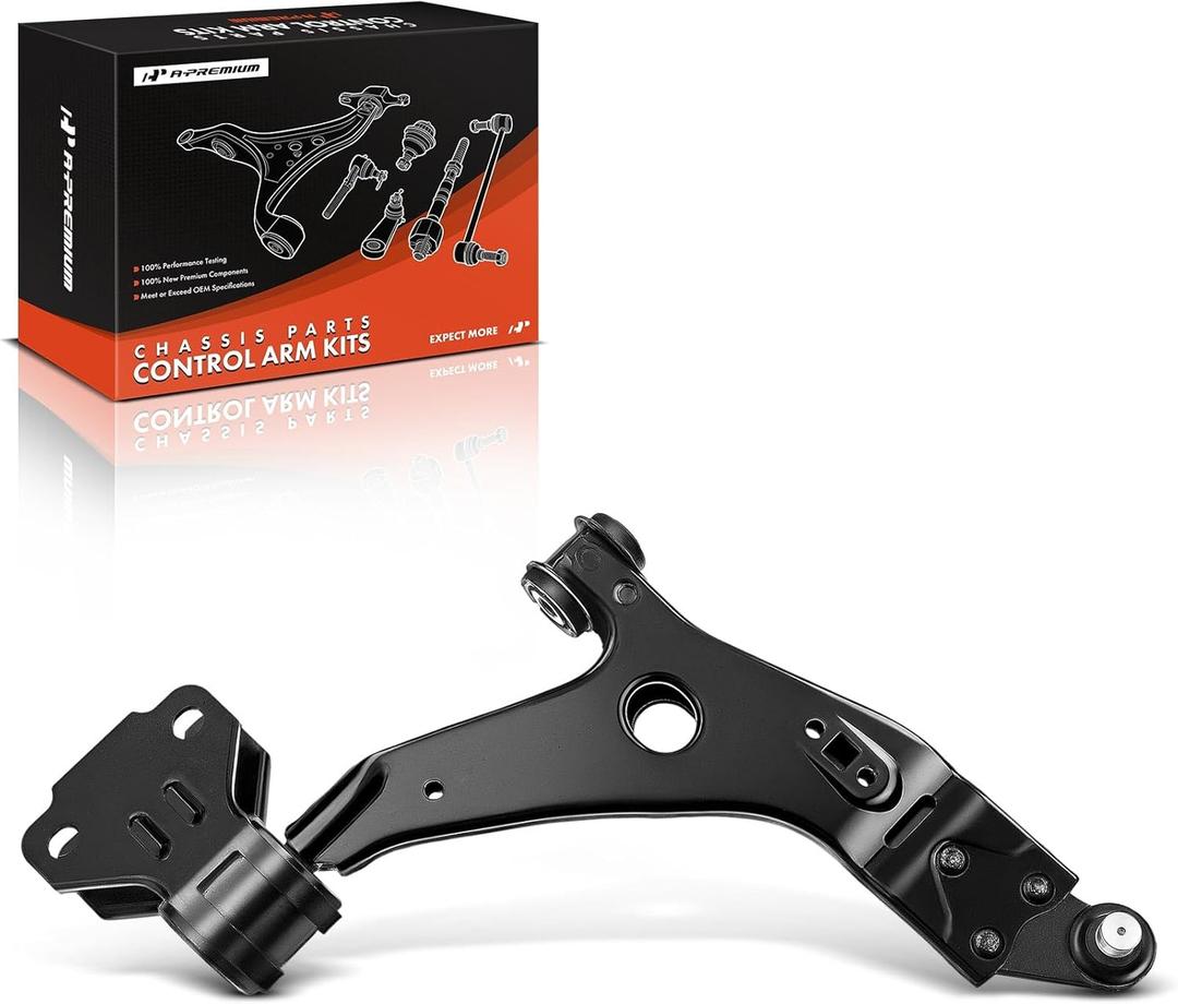 A-Premium Front Right Lower Control Arm, with Ball Joint and Bushing Assembly, Compatible with Ford Escape 2013 2014 2015 2016 2017 2018 2019