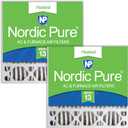 Nordic Pure 20x20x5 (19_5/8 x 19_7/8 x 4_3/8) Honeywell/Lennox Replacement MERV 13 Air Filters 2 Pack