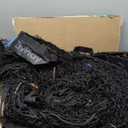 Baseball Batting Cage Net Batting Cages for Backyard Portable Baseball and Softball Batting Cages with Pitching Machine Hole and Detachable Door for Backyard Outdoor Hitting Practice (22 x 12 x 7 Feet)