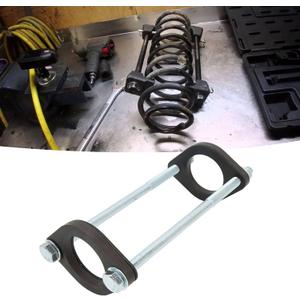 75mm Motorcycle Shock Spring Compression Tool Flexible Steel Coil Spring Compressor for Any Size Motorcycle and Coil Springs