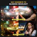 Night Driving Glasses for Men and Women Anti-Glare Night Vision Glasses for Safe Driving at Night