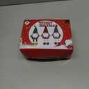 Threan 3 Set DIY Gnome Kit Elf Gnome Plush Crafts Felt Christmas Ornaments Sewing Craft DIY Ornaments for Adults(Classic Style)