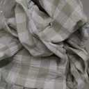 ZJDECOR 90 Inches Buffalo Plaid Curtain Panels for Kidsroom,Sage Green Farmhouse Not-See-Through Sheer Ruffle Drapes,Shabby Chic Window Treatment for Bedroom Living Room,Rod Pocket,40" Wx90 Lx2