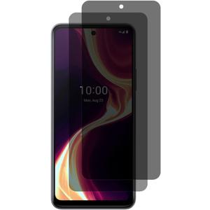 VIESUP [2 PACK Anti-spy Anti-Scratch 9H-Hardness Easy to Install Privacy Protective Glass Screen Protector for Boost Mobile Celero5G+ PLUS 7.0