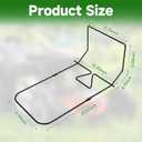Lawn Mower Bag Frame Grass Catcher Bag Frame for Toro Rear Power inch Force Flex Bagger Replace 132-4483-03 114-2639-03