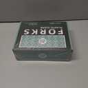 200 Count Clear Plastic Forks Heavy Duty, Premium Disposable Forks, Heat Resistant & BPA Free, Durable Plastic Cutlery for Daily Use