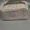 EACHY Travel Makeup Bag,Large Capacity Cosmetic Bags for Women,Waterproof Portable Pouch Open Flat Toiletry Bag Pattern Makeup Bag (F-Beige-Large)