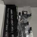 XRIDONSEN 34 inch Amber Green Emergency Visor Strobe Lights 40 LED Warning Flashing Hazard Safety Light Interior Front Windshield Lights w/White Take Down for Tow/Plow Trucks Construction Vehicles