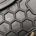 Car Floor Mats Custom Fit for Toyota Prius 2016 2017 2018 2019 2020 2021 2022/2017-2022 Toyota Prius Prime Odorless Washable Heavy Duty Rubber (All Weather) Floor Liners Set Black