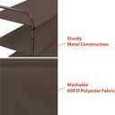Simple Houseware 5-Tier Shoe Rack Storage Organizer, Bronze