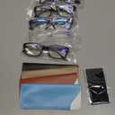 Gaoye Reading Glasses Men/Women, Eyeglasses, Blue Light Readers for Men/Women, Computer Eye Glasses, Cheaters (Black+clear+floral Green Solid Color+floral Blue Solid Color+floral Brown Solid Color)