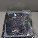 LOVEVOOK 40L Travel Backpack for Women & Men, Airline Approved Carry On Luggage with 3 Packing Cubes, TSA Overnight Bags, Waterproof Personal Item Bag, Weekender Essentials Backpacks fits 17" Laptop (Ink Blue-grey Blue-black)