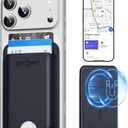 for MagSafe Wallet with Find My Tracking, Ultra-Slim, 3-Card RFID Holder, Strong Magnetic Wallet for iPhone 17/16/15/14/13/12 Pro Max Air Plus, Wireless Charging, Blue