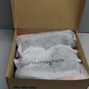 Men's Orthopedic Wide Waterproof Hiking Boots: Comfortable Plantar Fasciitis Work Walking Running Trekking Shoes, Orthotic Non Slip Flat Feet Mid Ankle Support Trail Sneakers for Foot Pain Relief (45.5 EU, K1-grey)