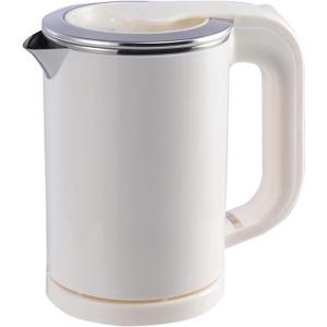 0.5 Liter Portable Electric Kettle, Small Travel Kettle,Water Kettle Travel,mini kettle - Perfect For Traveling Cooking Noodles, Boiling Water, Eggs, Coffee, Tea(White110V)