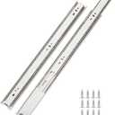 10 Pair of 12 Inch Hardware Full Extension Side Mount Ball Bearing Sliding Drawer Slides