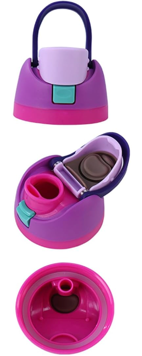 Replacement Lid for Owala Freesip, One Button Water Bottle Top Replacement Cap Compatible with Owala Cup 16oz 24oz 32oz 40oz, Leakproof Lids Accessory，BPA-Free，No Water Leakage Pack of 2