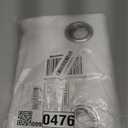 NICETOWN White Sheer Curtains 84 inches Long - Home Decoration Grommet Airy & Lightweight Elegant Window Treatments with Light Filtering for Bedroom/Living Room (2 Panels, W54 x L84)