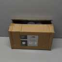 Ilyapa 50 Plastic Coffee Cups with Handles, 8 oz White - Disposable or Reusable Mug Pack